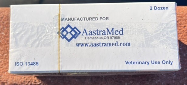 3/0 PDS/PDO 72ct Veterinary Surgical Suture Polydioxanone monofilament Dental