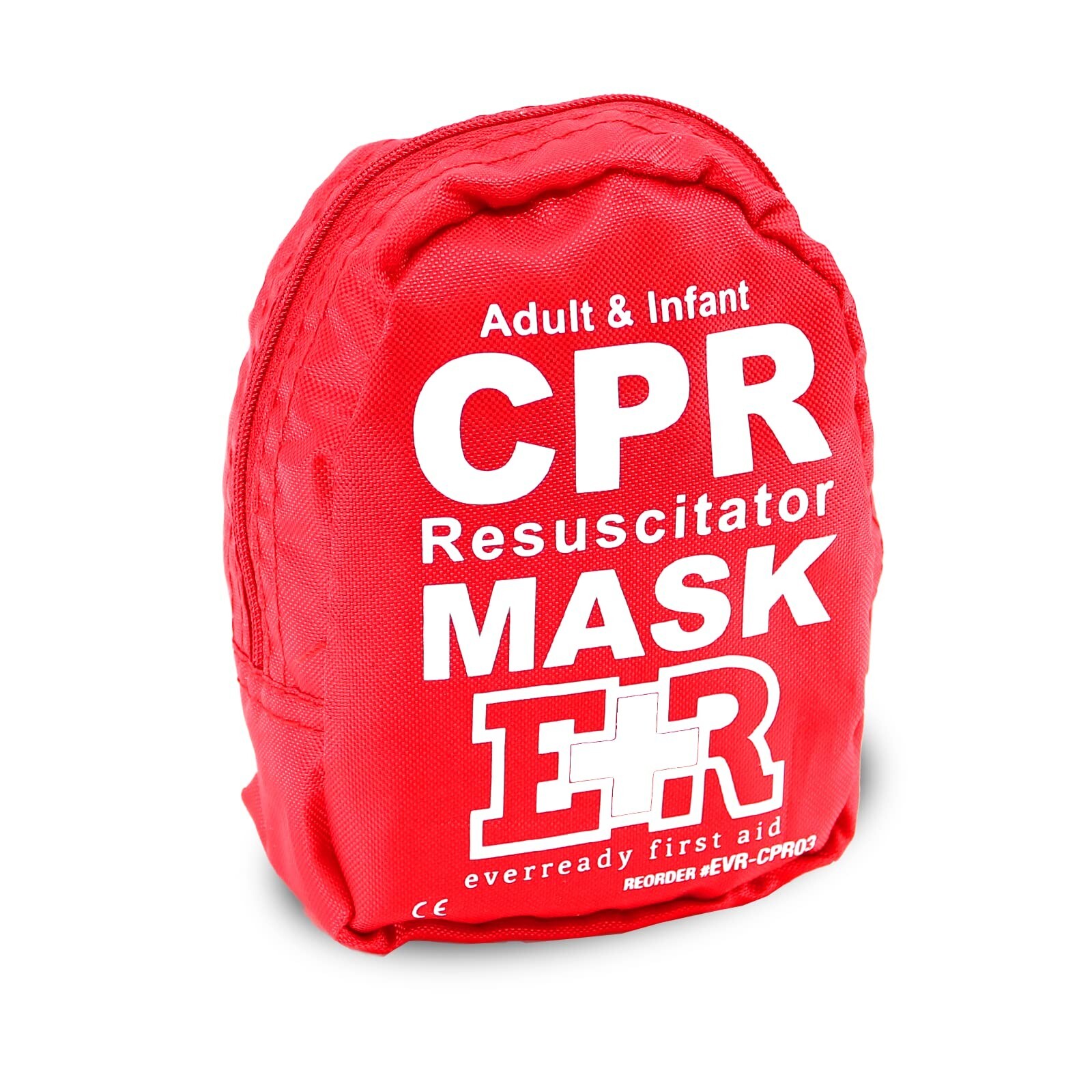 Ever Ready First Aid Adult and Infant CPR Mask Combo Kit with 2 Valves with P…