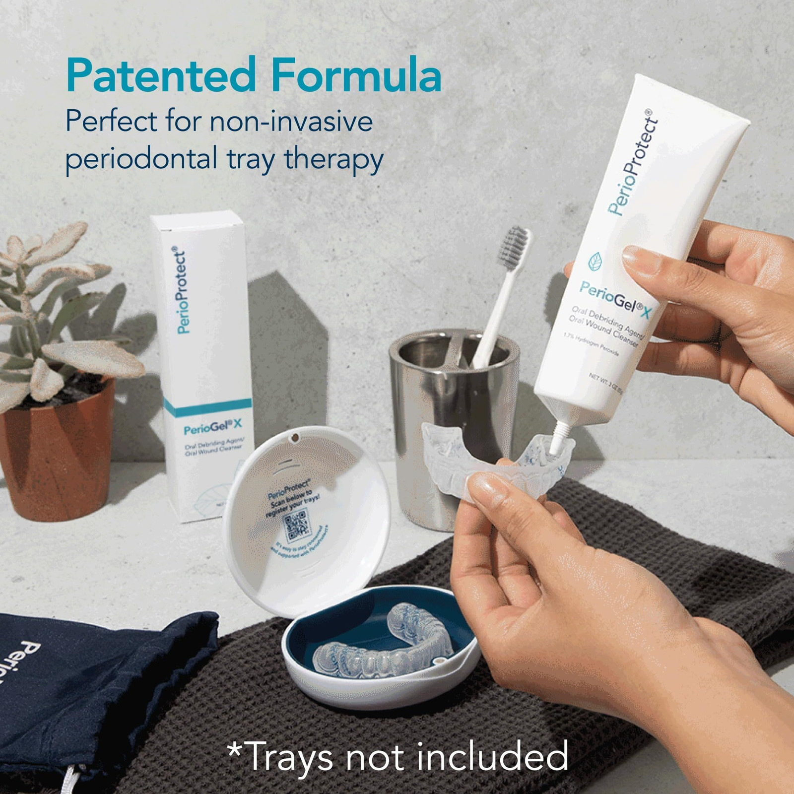 PerioGelX | Periodontal Treatment for Teeth | 3 Ounce (Pack of 1), White