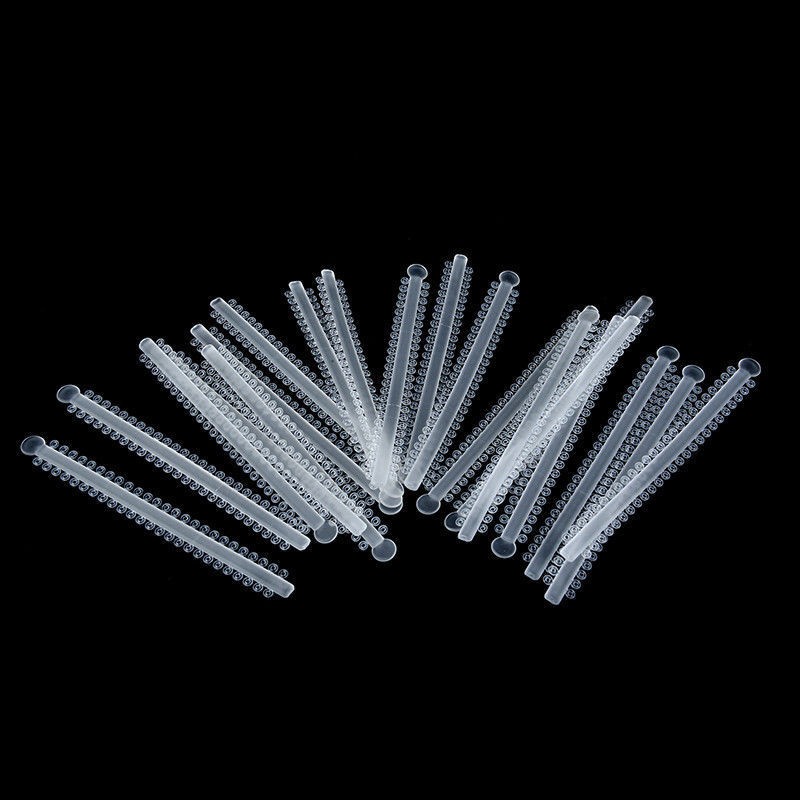 1000Pcs/Pack Dental Orthodontic Ligature Elastic Rubber Bands Braces Clear/Black