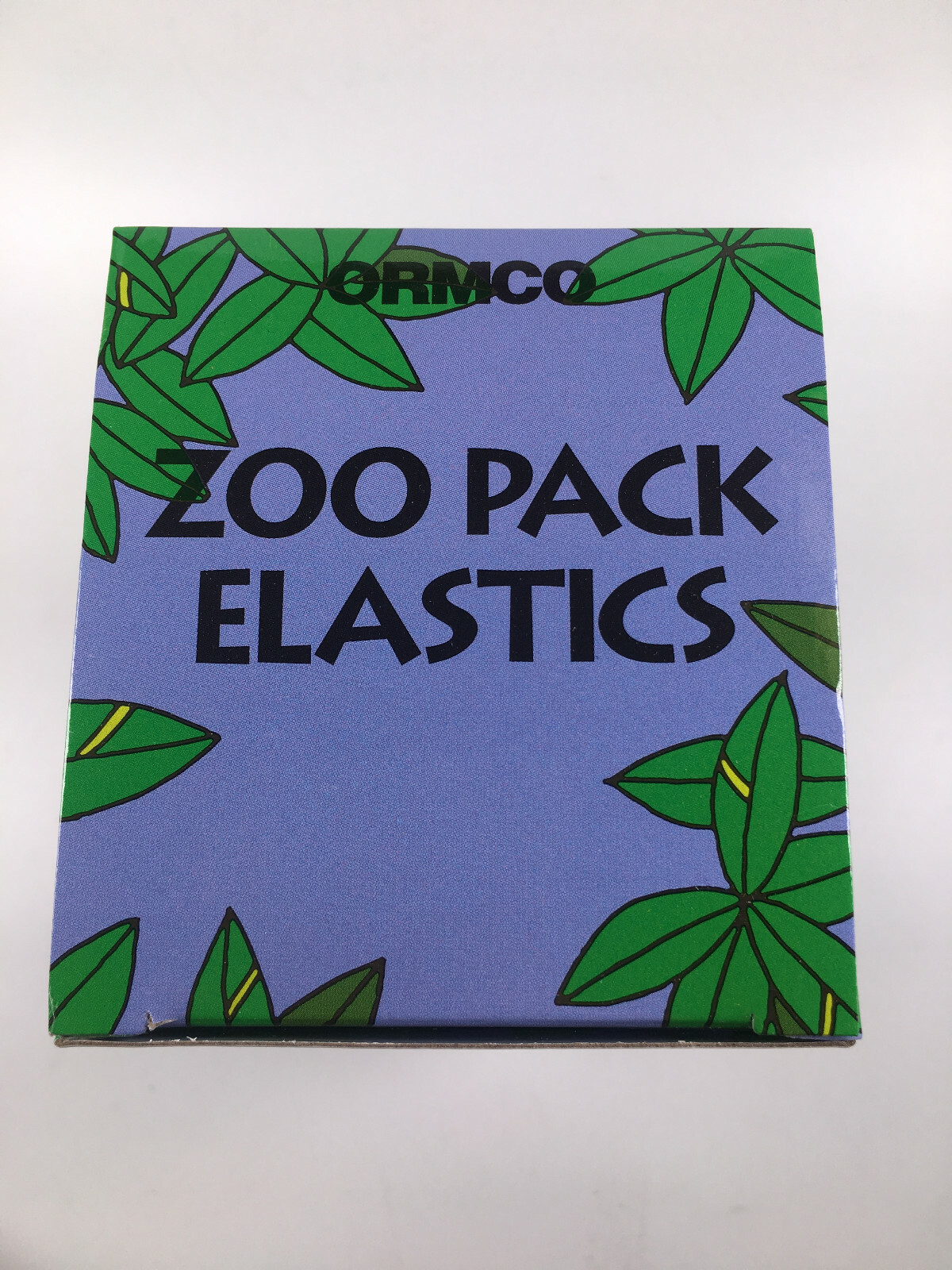 ORMCO Zoo Pack Elastics bands Dental 3.5OZ 1/8 Chipmunk Clear Yellow 5000/Box