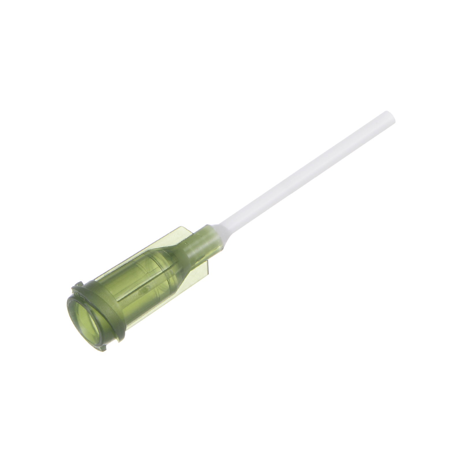 10Pcs 14G Dispensing Needles, 1″ PP Needle Tips with Flexible Needle Olive