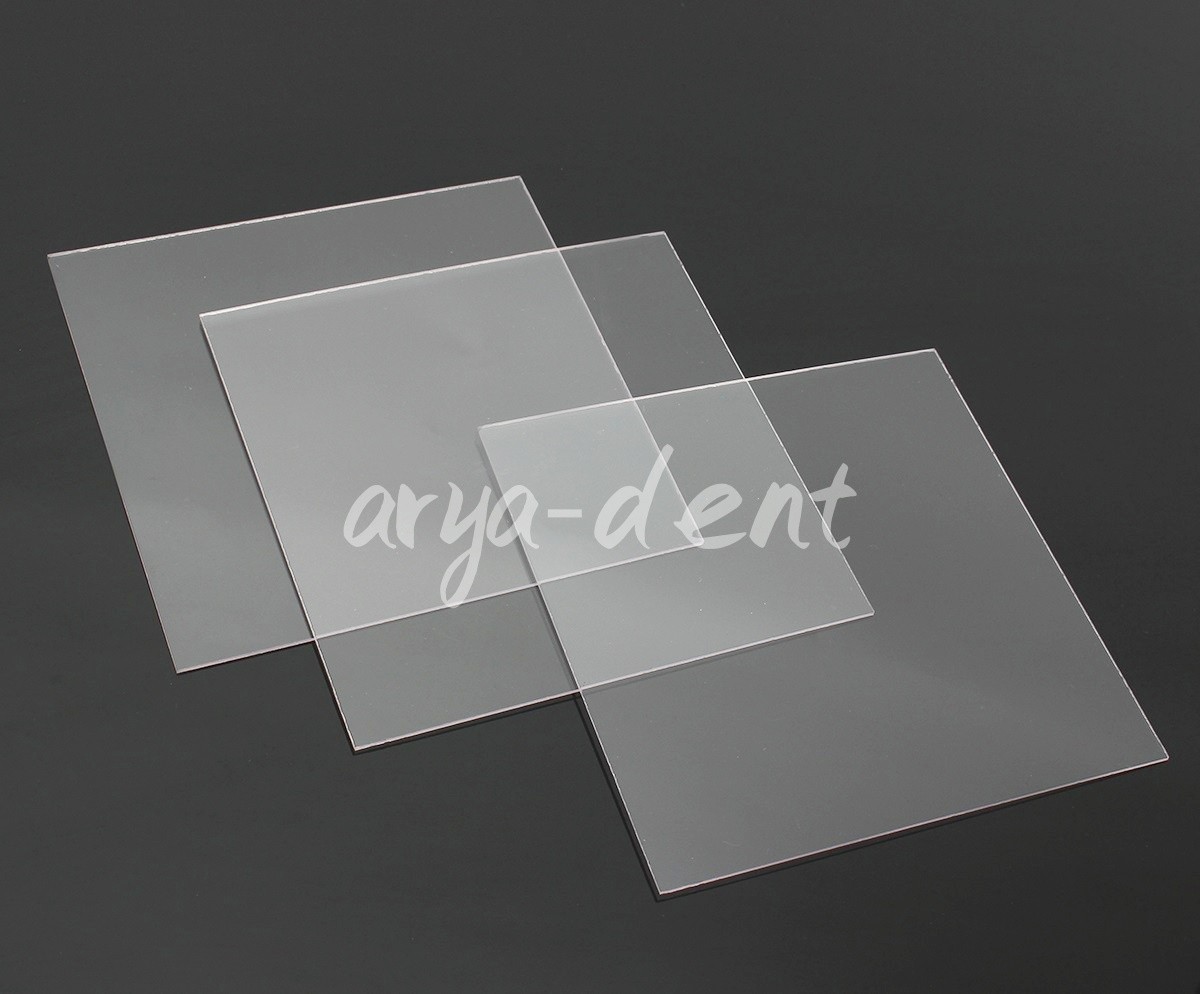 Dental Orthodontic Splint Vacuum Forming Material Sheet Soft/Hard 0.8-3.0mm