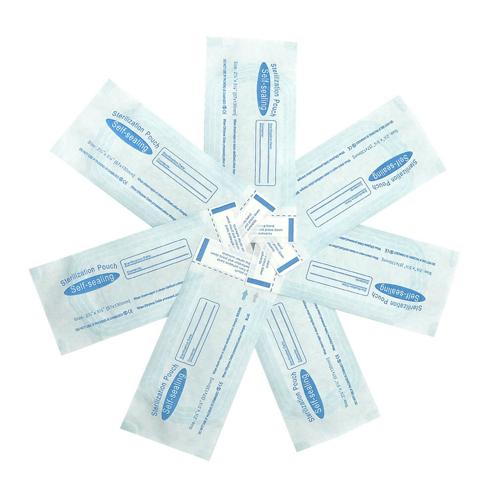 2.25″ x 5″ 200 Bags Dental Medical Self Seal Sterilization Pouches Seals