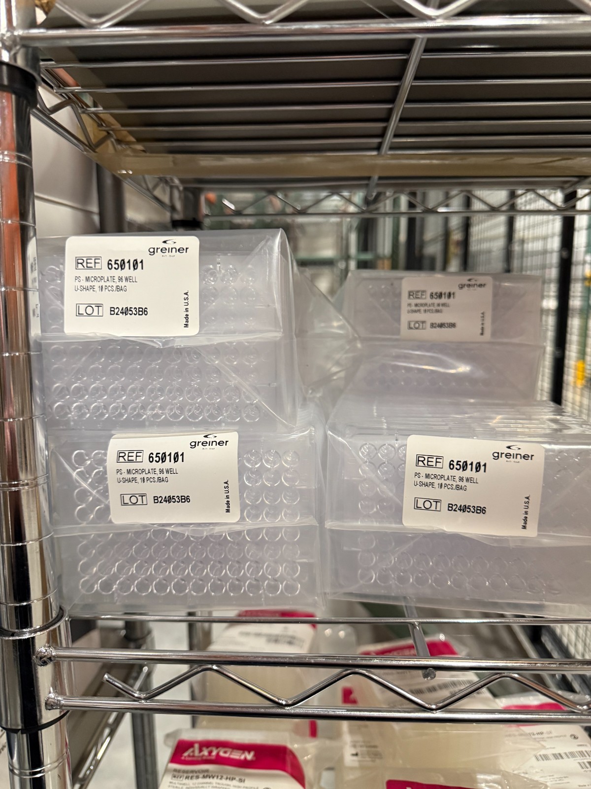 Greiner Bio-One 650101 Clear 96-Well Polystyrene U-Bottom Microplate (80each)