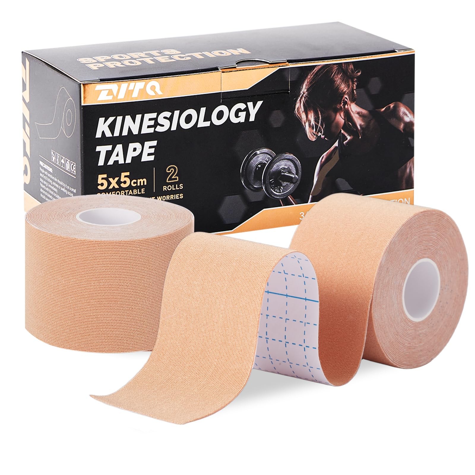 Tape – Waterproof, Breathable, Hypoallergenic – Ideal For Muscle Support And