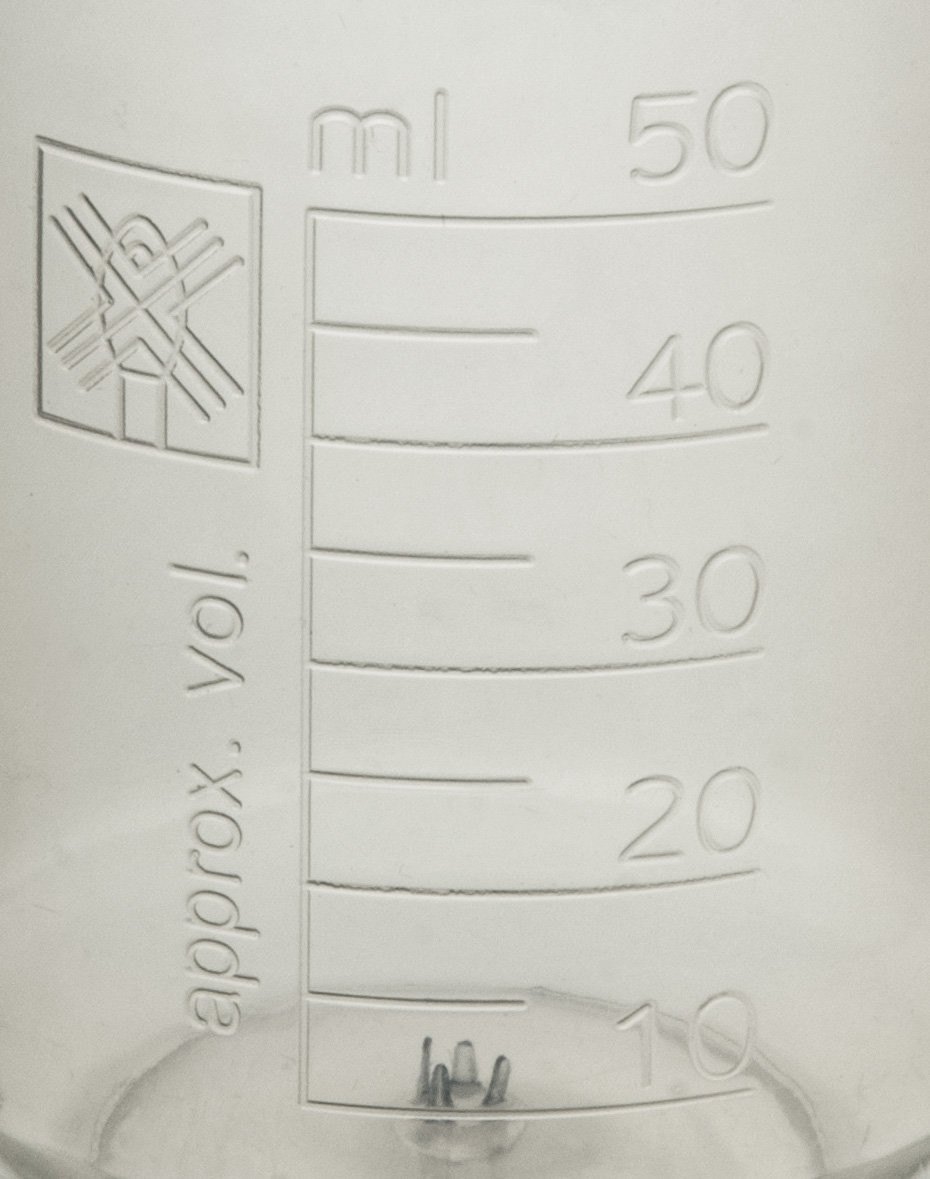 Plastic Beaker Set Polypropylene Graduated Lab Beakers 5PCS