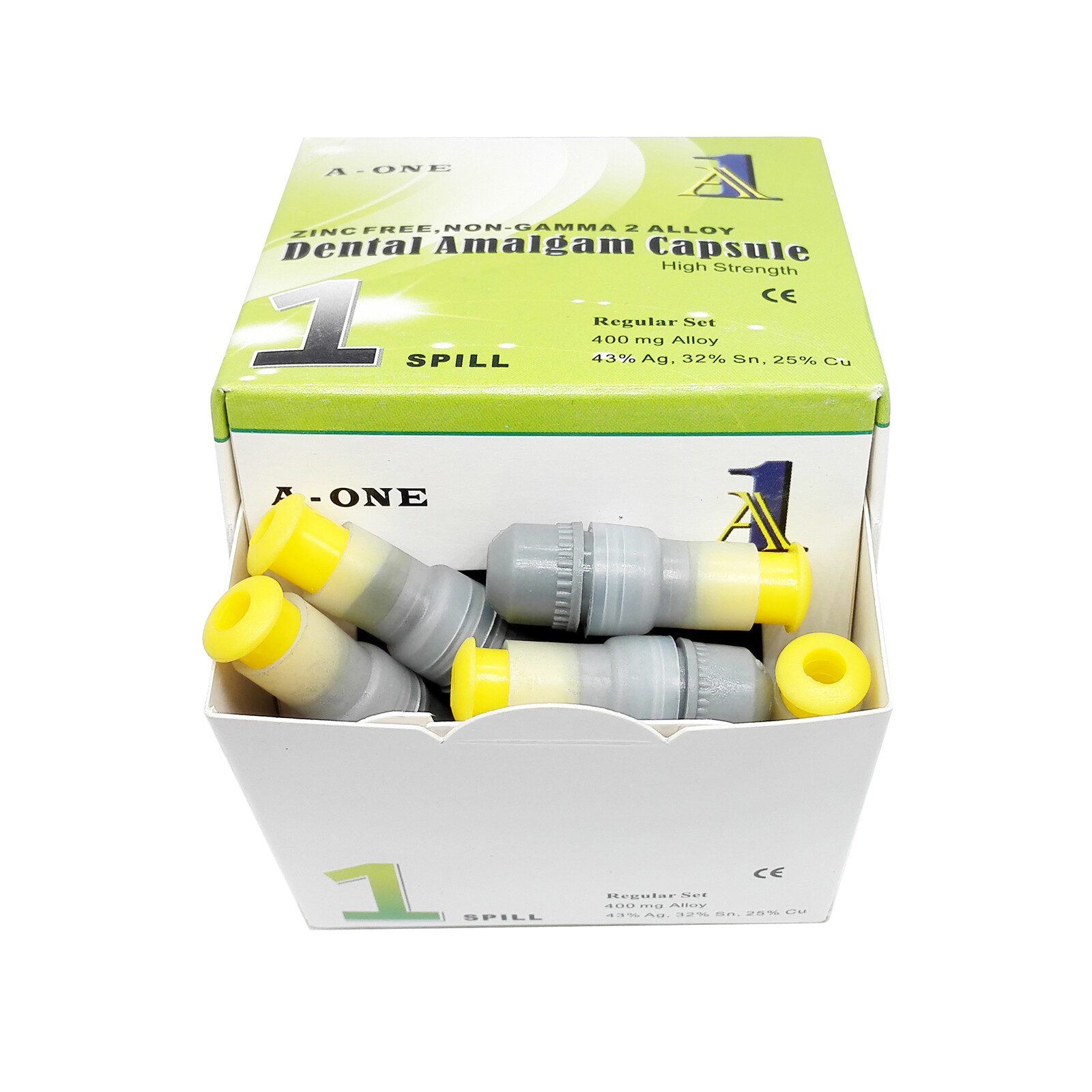 Amalgam Dental Alloy 1/2/3 Spill Regular Set 200mg/ 400mg/600mg/800mg ,Zinc Free