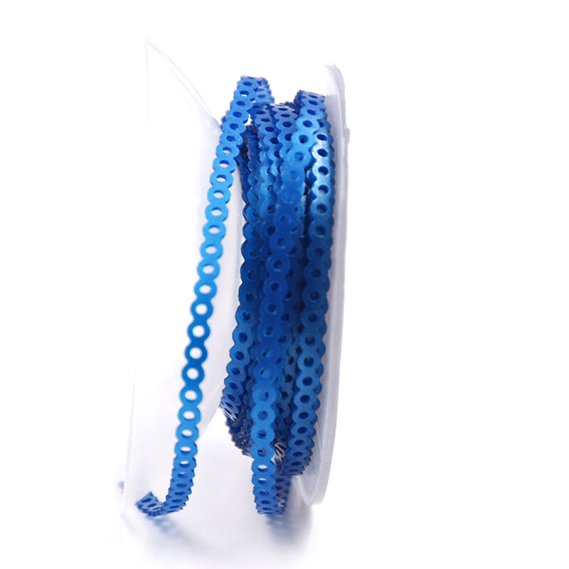 Dental Ortho Elastic Power Chain Rubber Bands Long/Short/Continuous 44 Colors