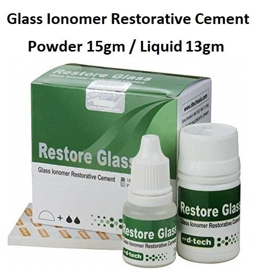 D-Tech Restore Glass Ionomer Restorative Cement with Long Expiry