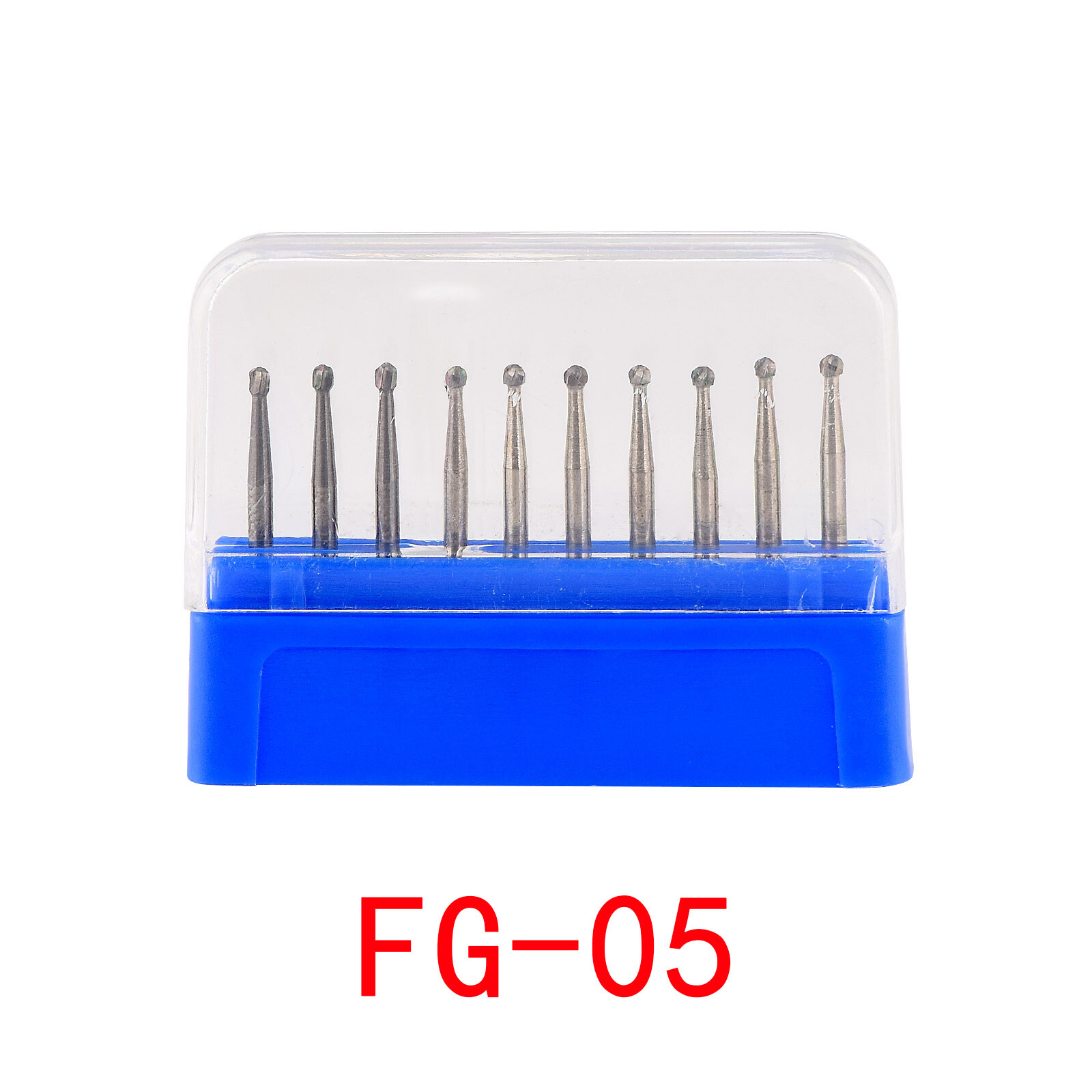 10Pcs Dental Carbide Steel FG Burs Polishing & Finishing Bur Drills High Speed