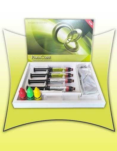 Coltene Dental PARACORE DC Core Buildup & Resin Cement 3 Indications Kit