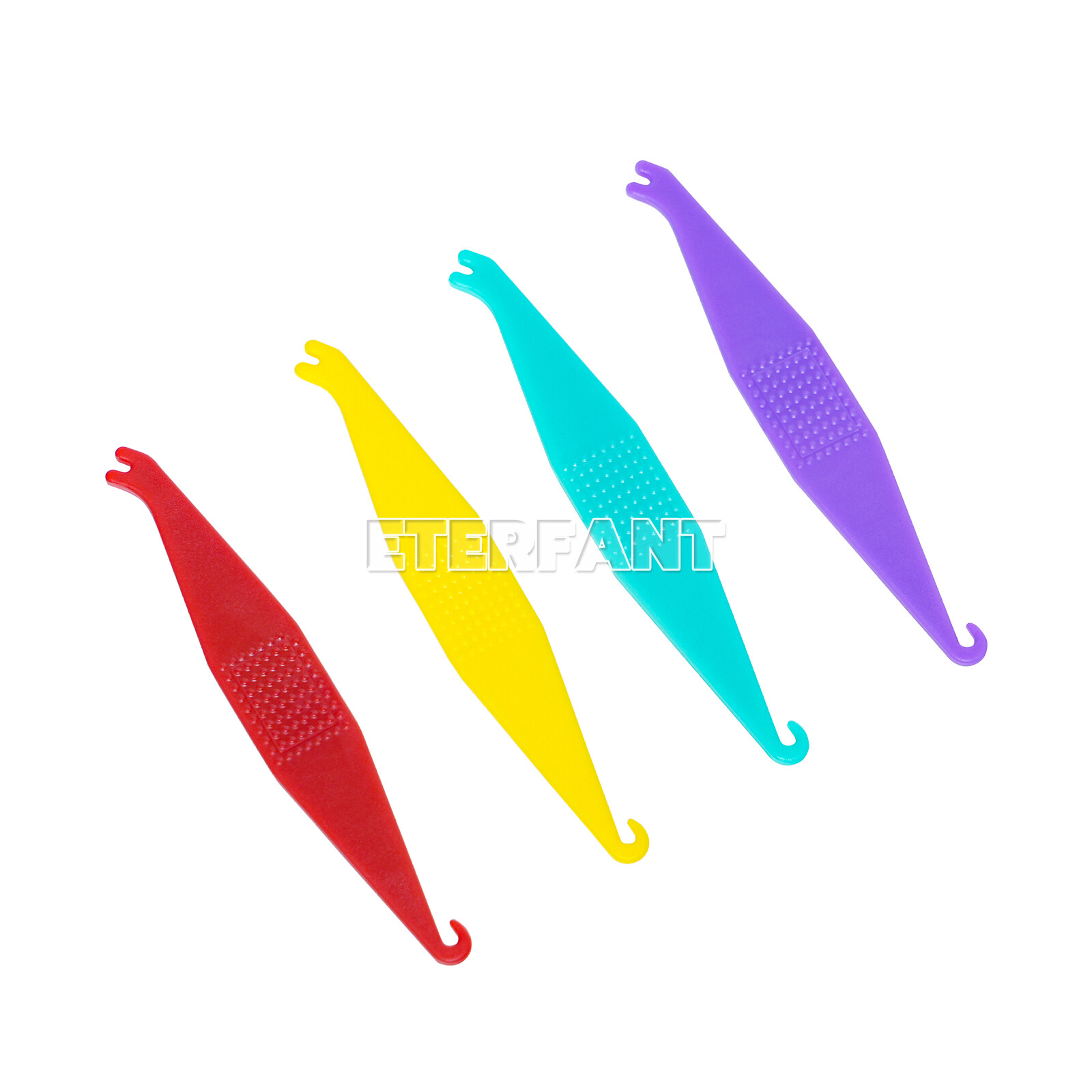 50PCs ETERFANT Dental Orthodontic Elastic Placer Hooks For Braces Rubber Bands