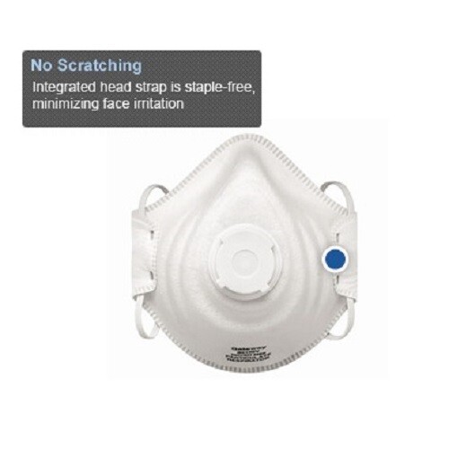 Peakfit N95 NIOSH Approved Particulate Respirator Mask, 80102V (10 Masks/Box)