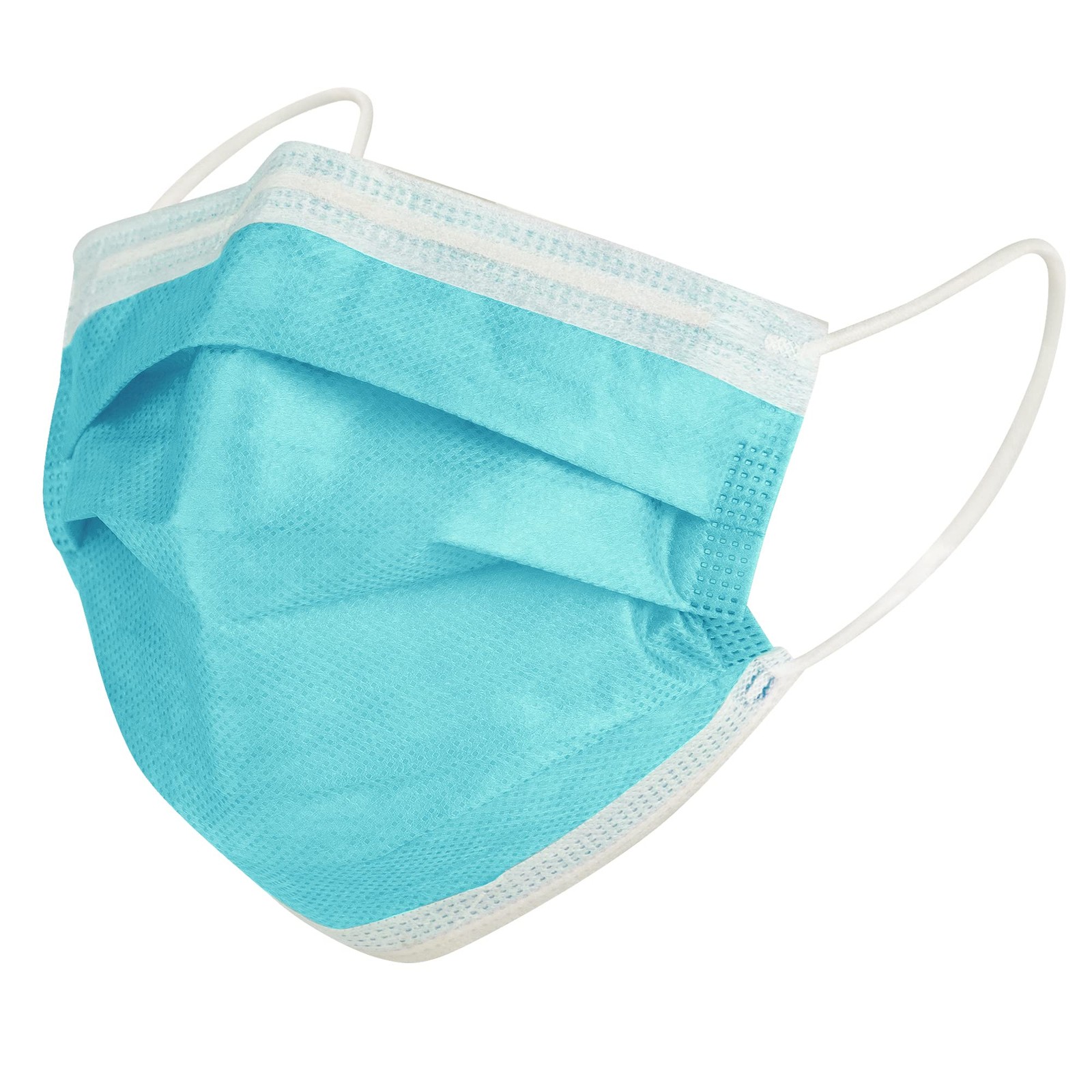 FLUIDSHIELD Level 3 Disposable Face Mask With Earloops, 47569 (Box of 50)