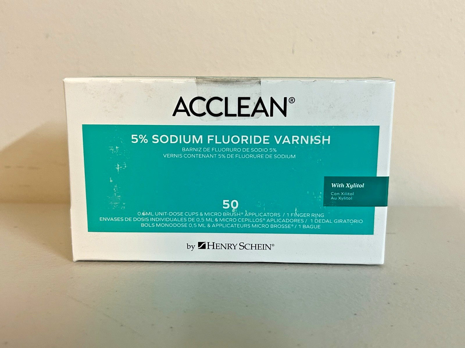 Acclean Fluoride Varnish Cups Unit Dose Raspberry 50/Bx