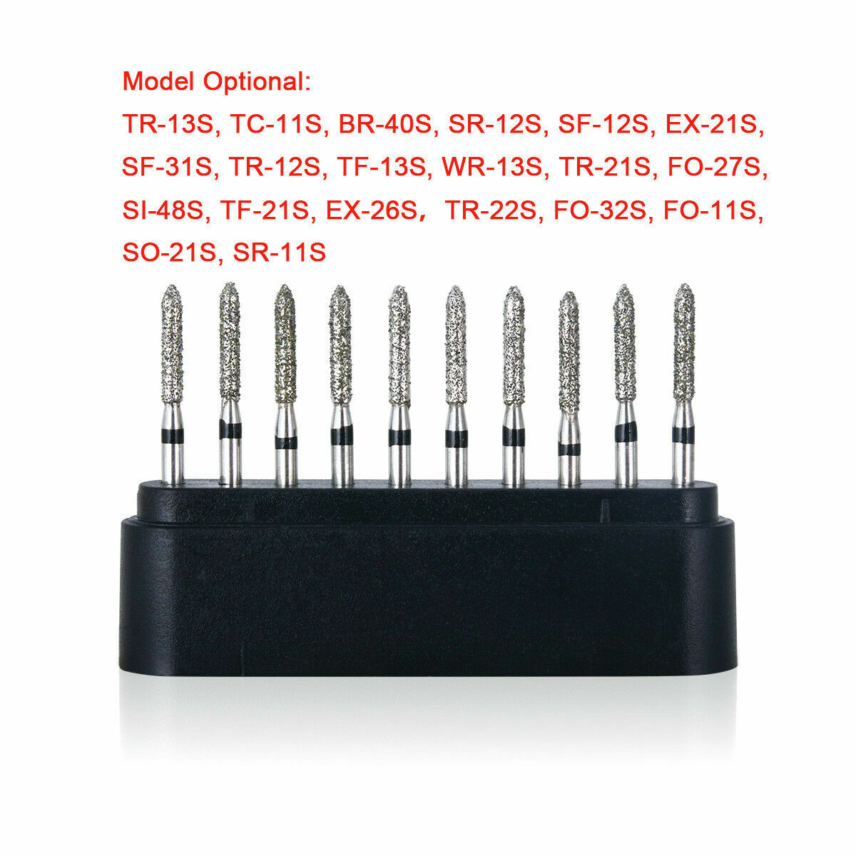 AZDENT Dental Diamond Burs Composite For High Speed Handpiece Super Coarse Drill