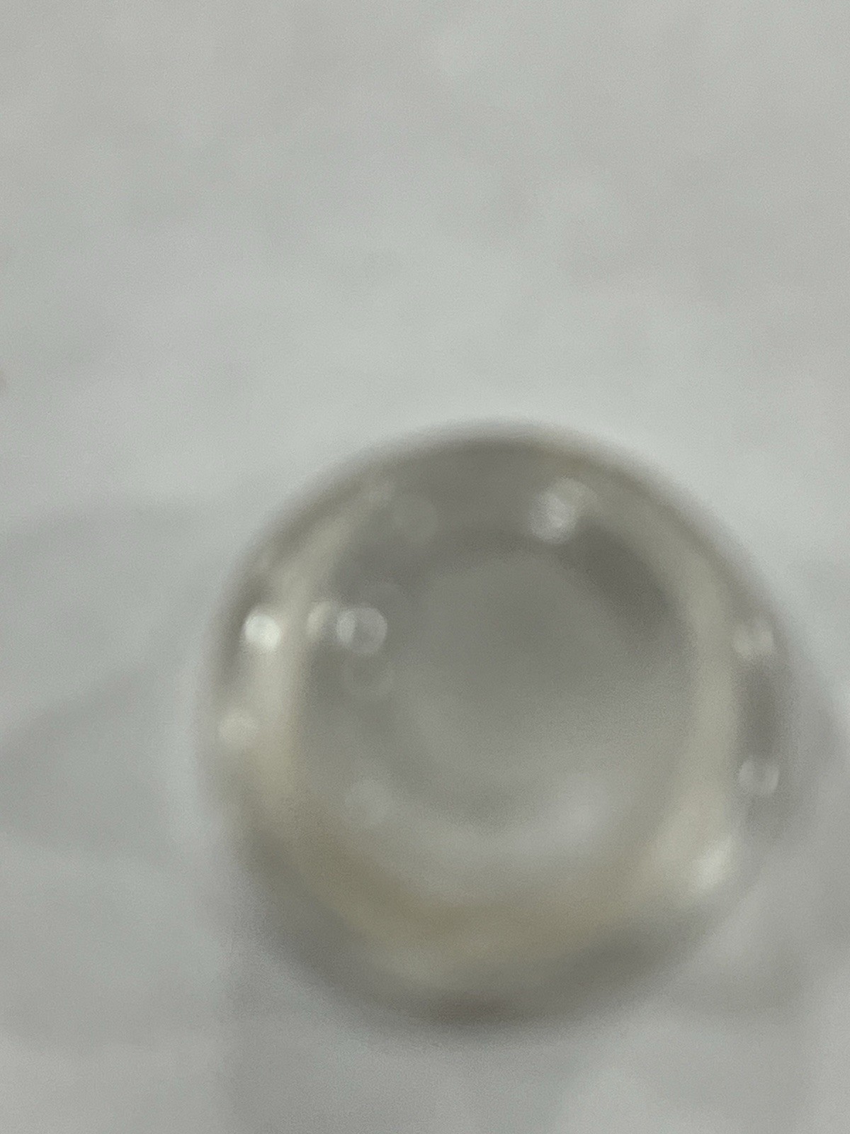 S.S. White “Zinc Cement Ceramic Light” Dental Glass Stopper Bottle