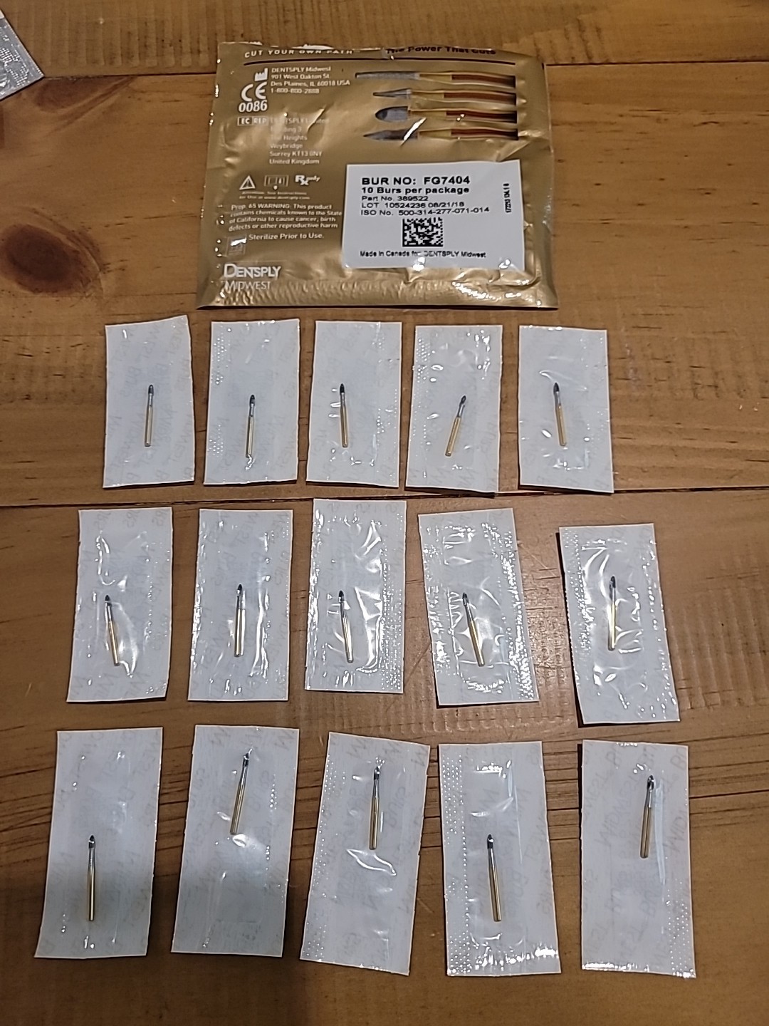 Kerr Carbide FG7404 Trimming & Finishing Burs
