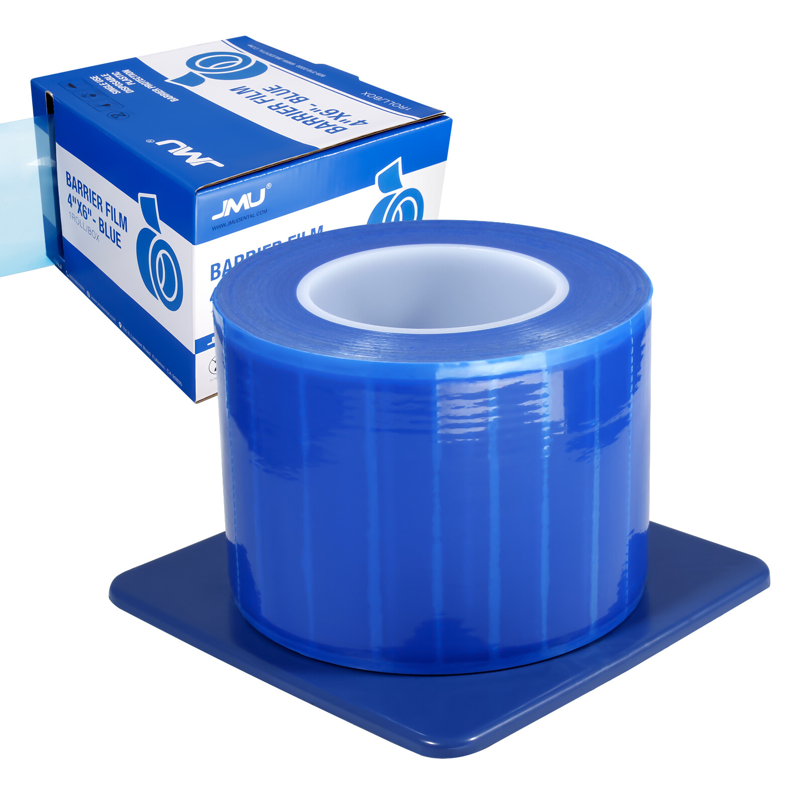 JMU Dental Barrier Film Tattoo 4″ x 6″ Barrier Tape Dental Barrier Film 8 Rolls
