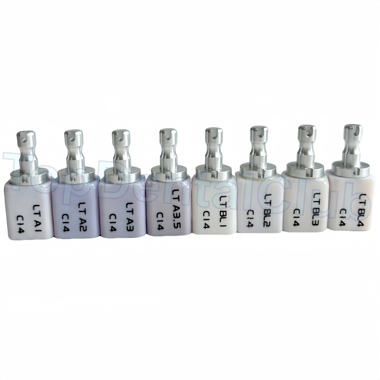 HT LT C14 Dental Glass Ceramic Lithium Dislicate Blocks Cerec Emax CAD CAM