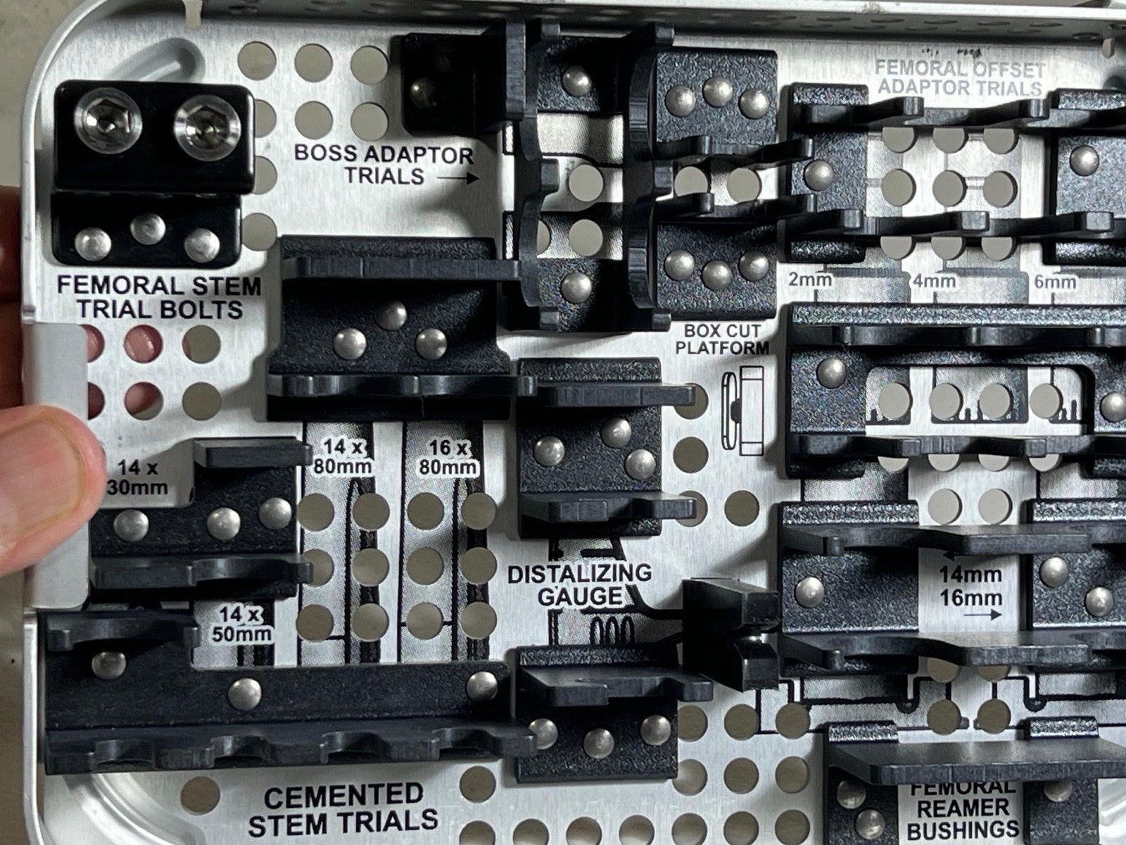 Assorted Set of Orthopedic instruments