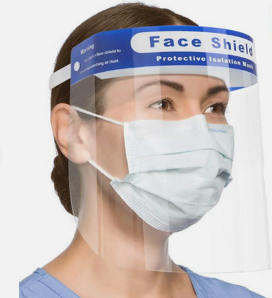 Safety Full Face Shield Reusable Washable Protection Cover Face Mask Anti-Splash