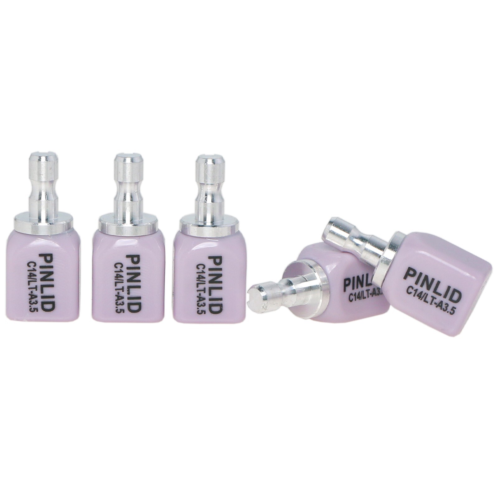 US 5Pcs/Box C14 LT Dental Lab Glass Ceramic Lithium Disilicate CAD/CAM Blocks