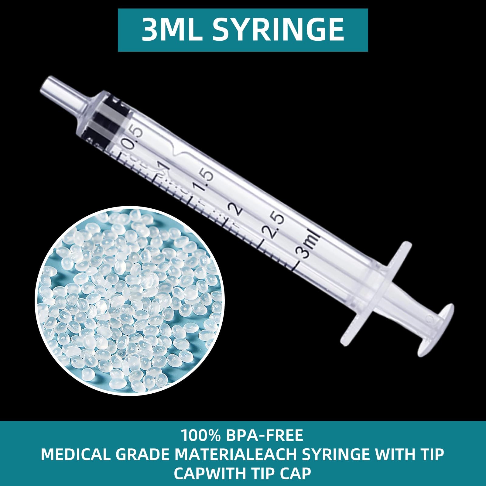 30Pack without Needle No Ring, HPLC Sampler Resistant to Organic Acids Bases …