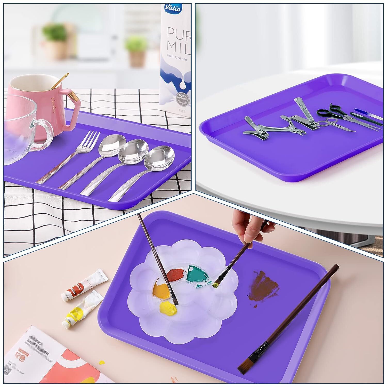 JMU Dental Autoclavable Instrument Trays Bulk Procedure Tray Flat Tray Size B