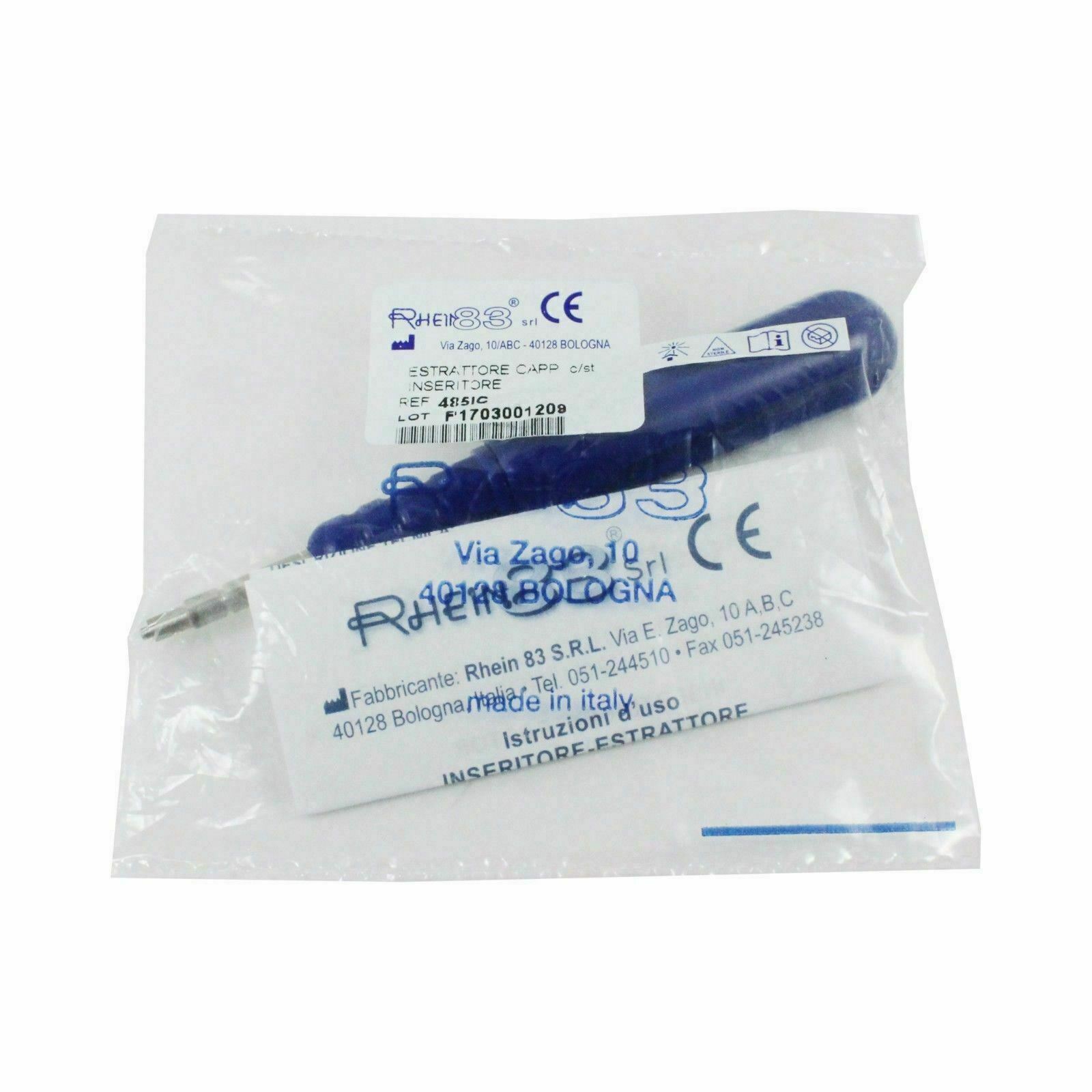 Dental Ball Attachment Home Use Silicone Caps Extraction Insertion Tool