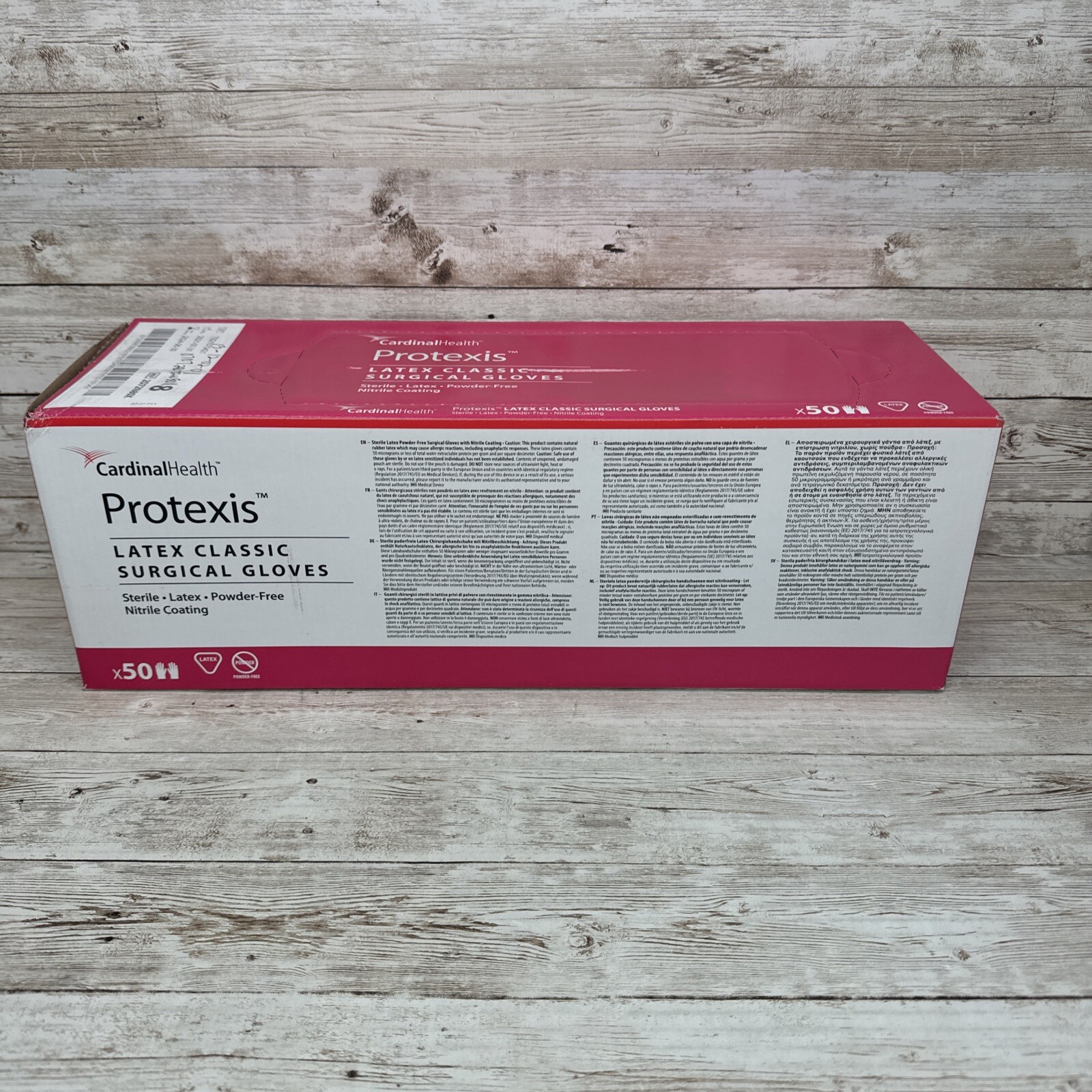 Cardinal Health Protexis Latex Classic Surgical Gloves 1 Box, Size: 8 *See Date*