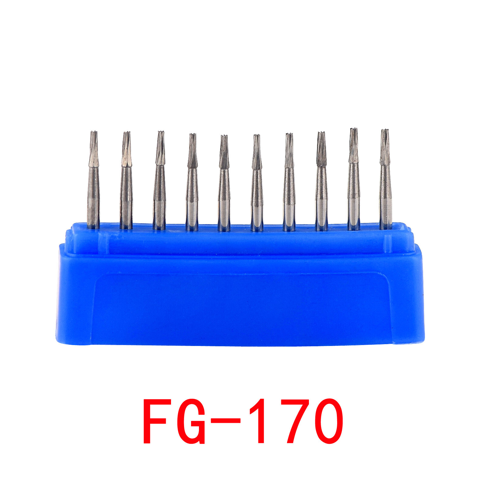 [USA]10*Dental Round Tungsten Carbide Burs FG Bur Drill For High Speed Handpiece