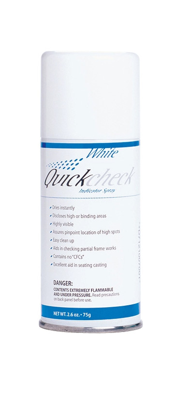 Vacalon Quickcheck Dental Indicating Spray Multi Color 75g Canister Item #10060