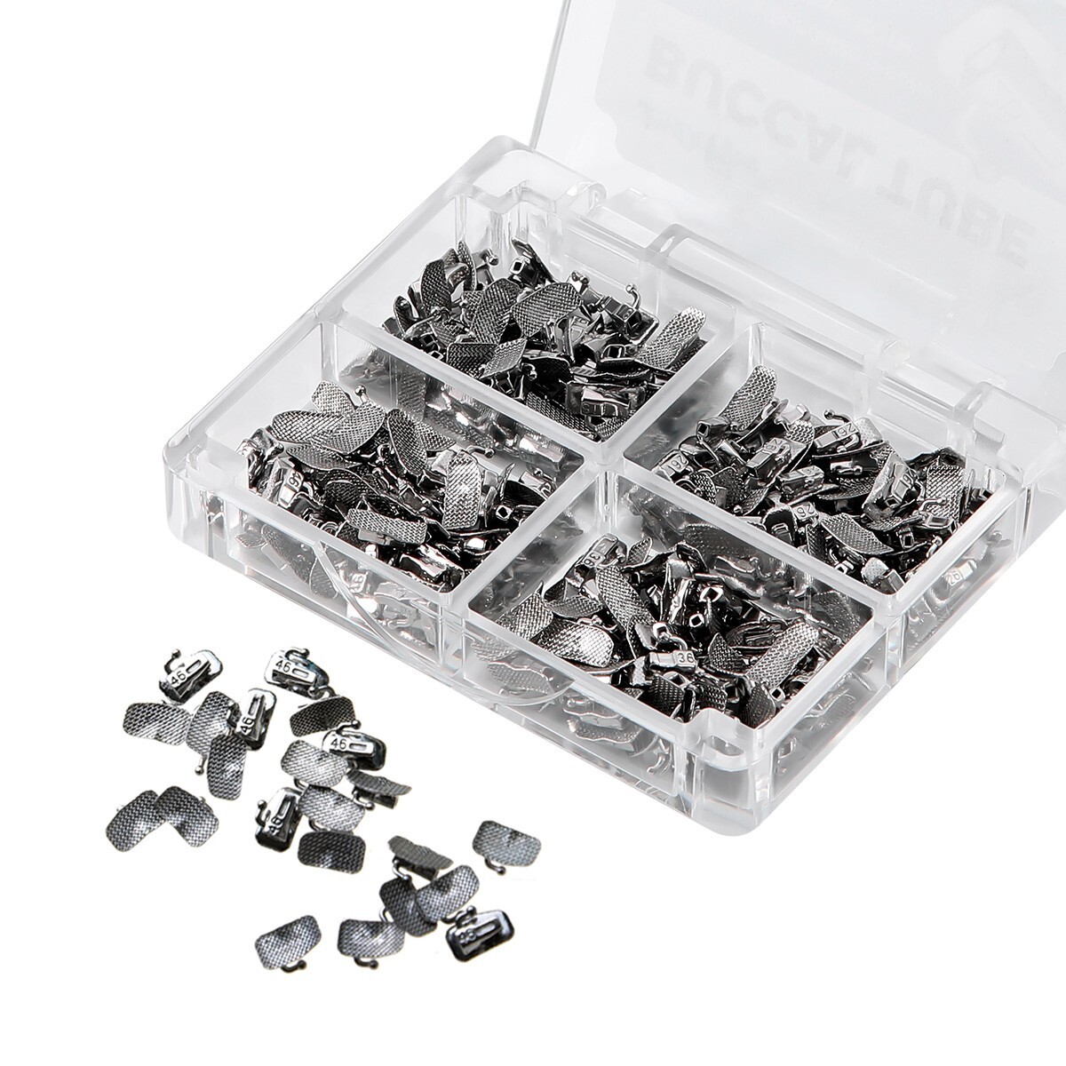 50 Sets Dental Orthodontic 1ST Molar Bondable Non-Conv Roth 0.022 Buccal Tubes J