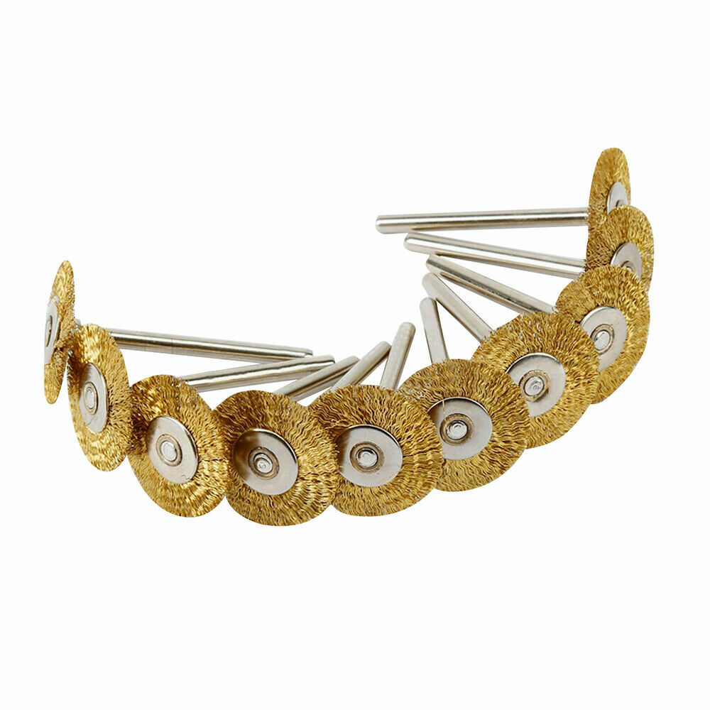 10PCS/Pack Copper Wire Polishing wheel In Dental Handpiece Accessories 2.35mm