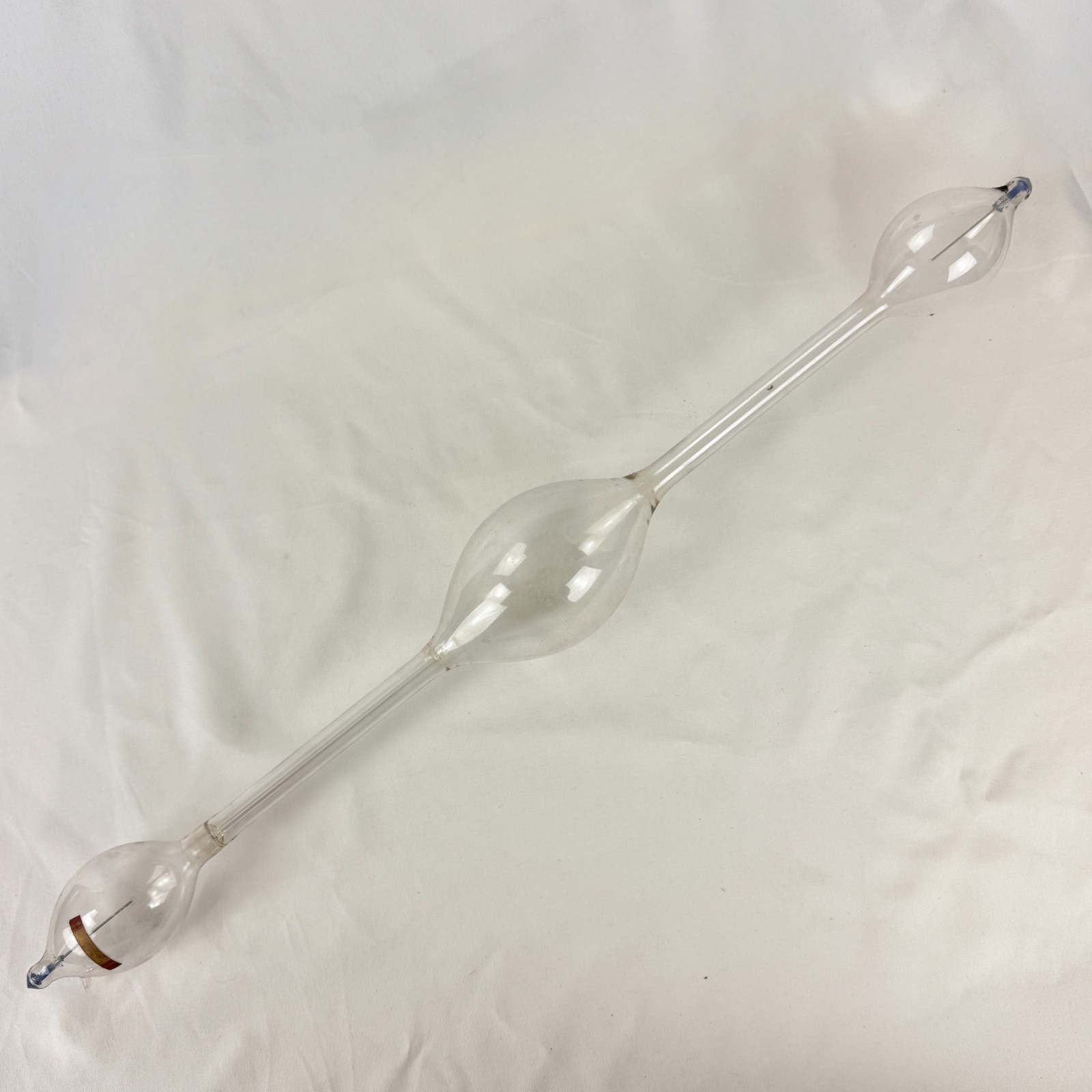 Vintage 1950s Pyrex Lab Glass 22in Long 3 Bulbs Brooklyn School Laboratory