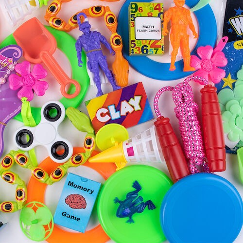 Treasure Toy Chest Value Toy Refill, 100/Pkg., E141R