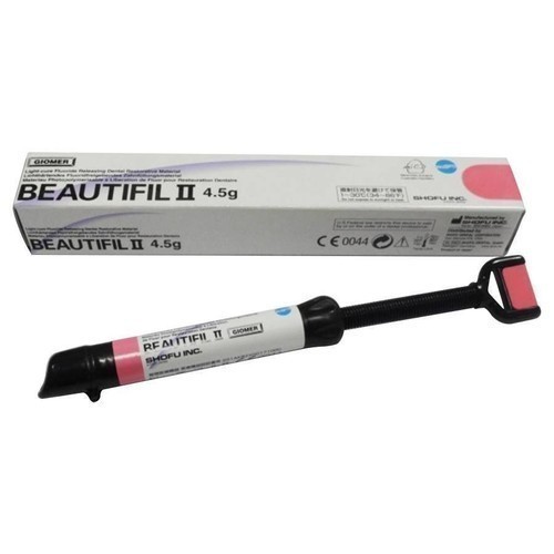 10 X SHOFU Beautifil II 4.5g Dental Composite Fluoride Releasing A1/A2/A