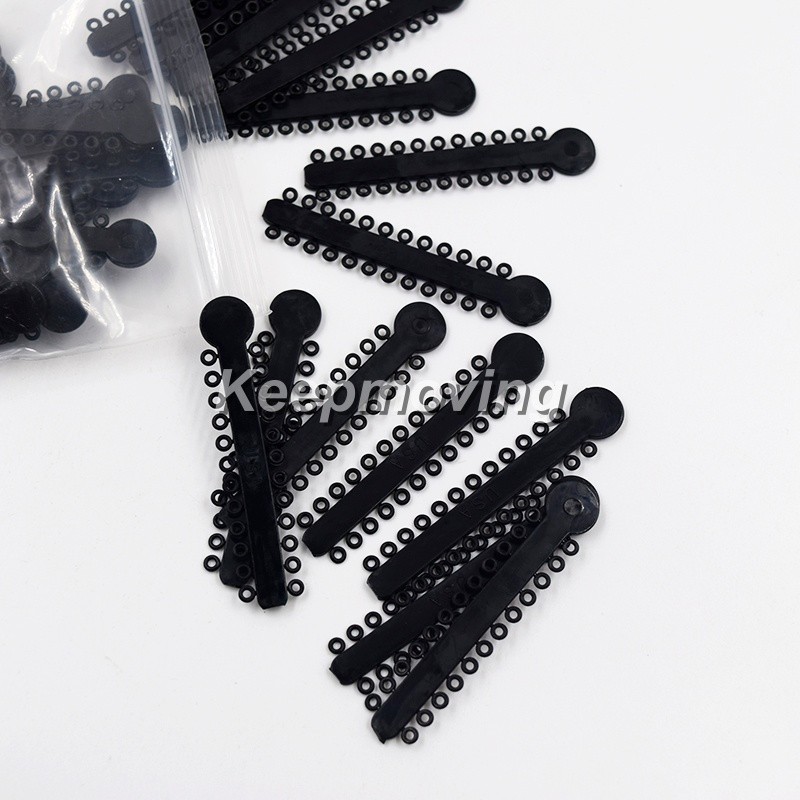 1040 Pcs/Pack Dental Orthodontic Ligature Ties Elastic Rubber Bands 44 Colors