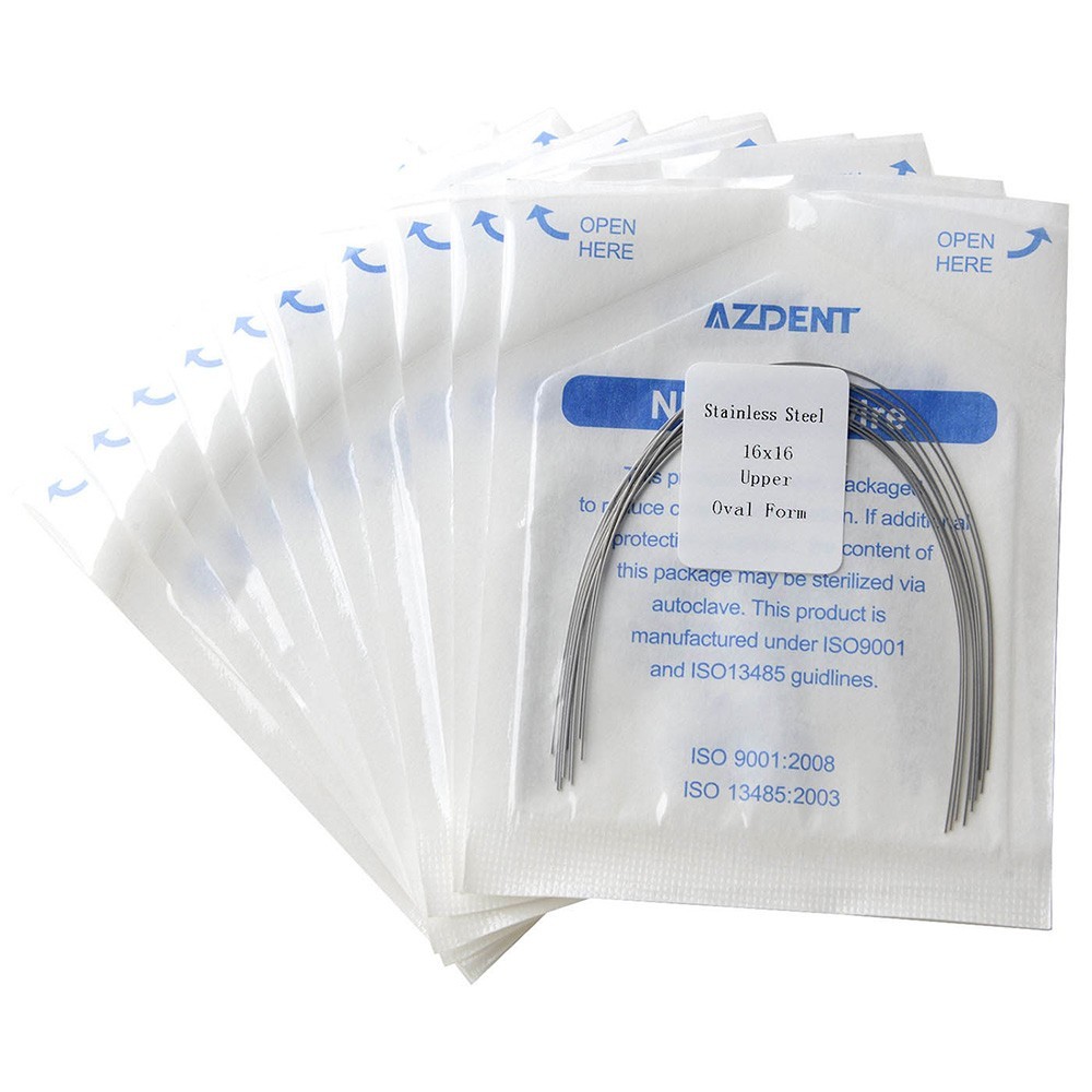 Dental Orthodontic Archwire Stainless Steel Rectangular Arch Wires All Sizes