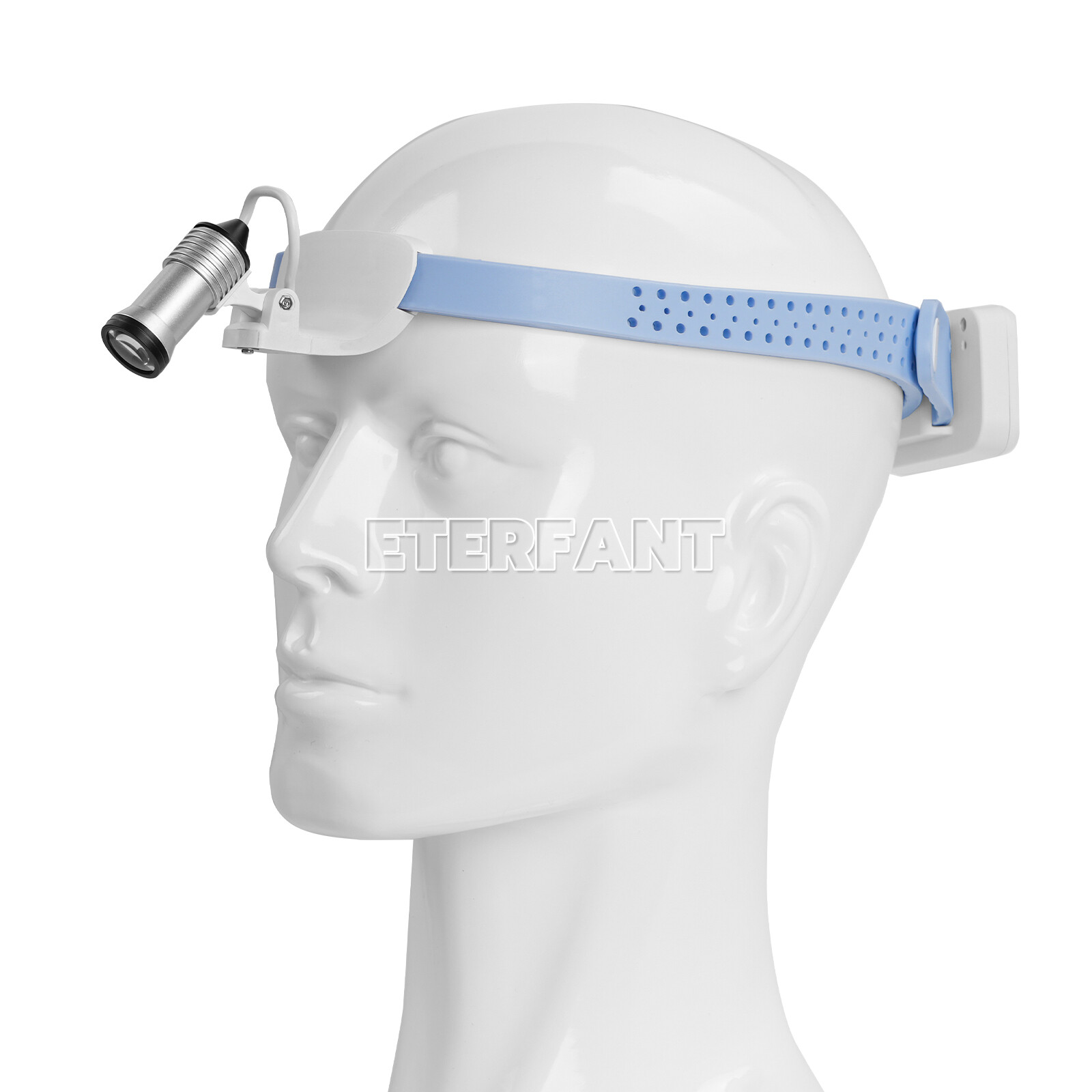 ETERFANT Lightweight Silicone Headlamp Dental Surgery Medical 5W LED Blue