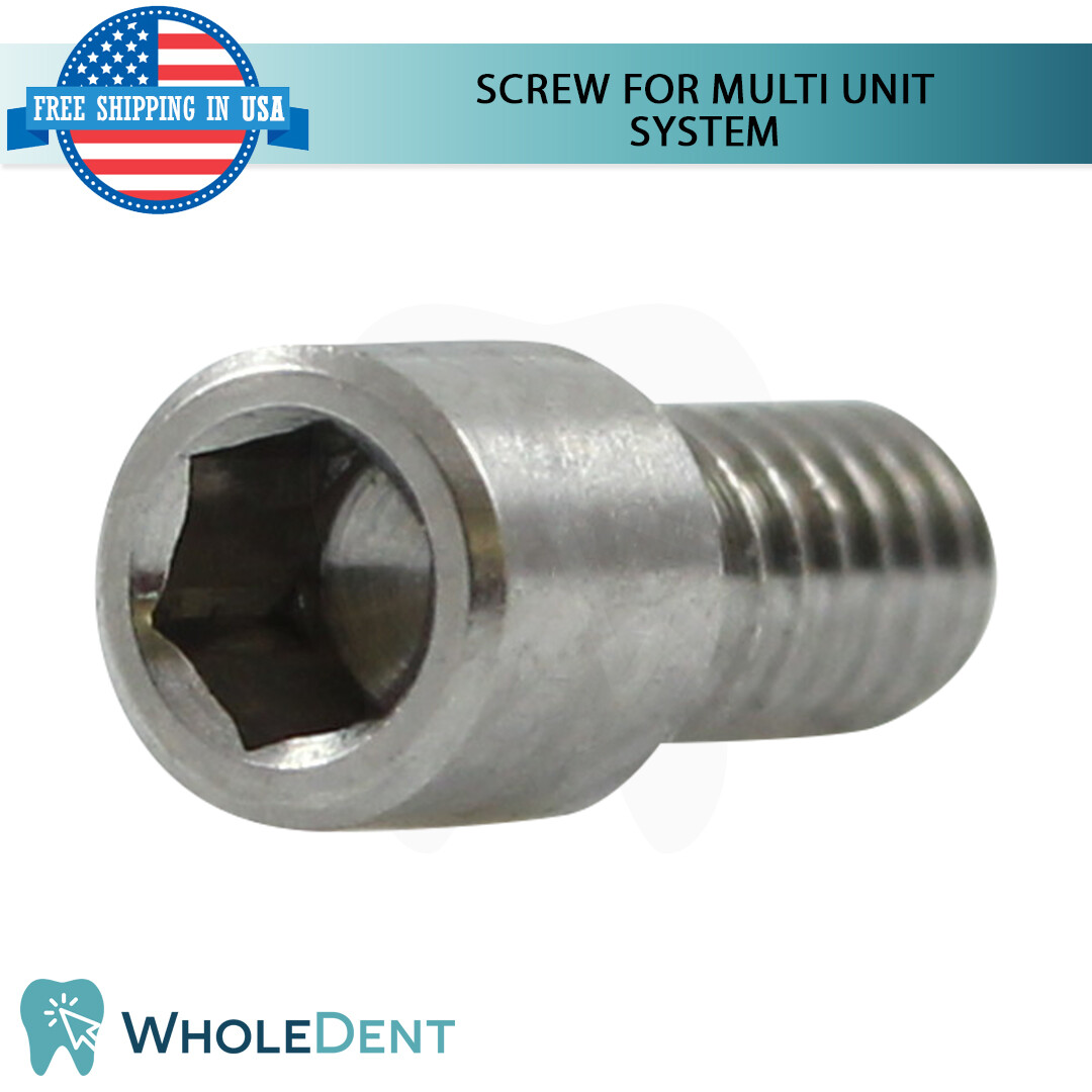 X5 Angulated Abutment Multi Unit 45° Titanium Sleeve Set Dental Implant Int Hex