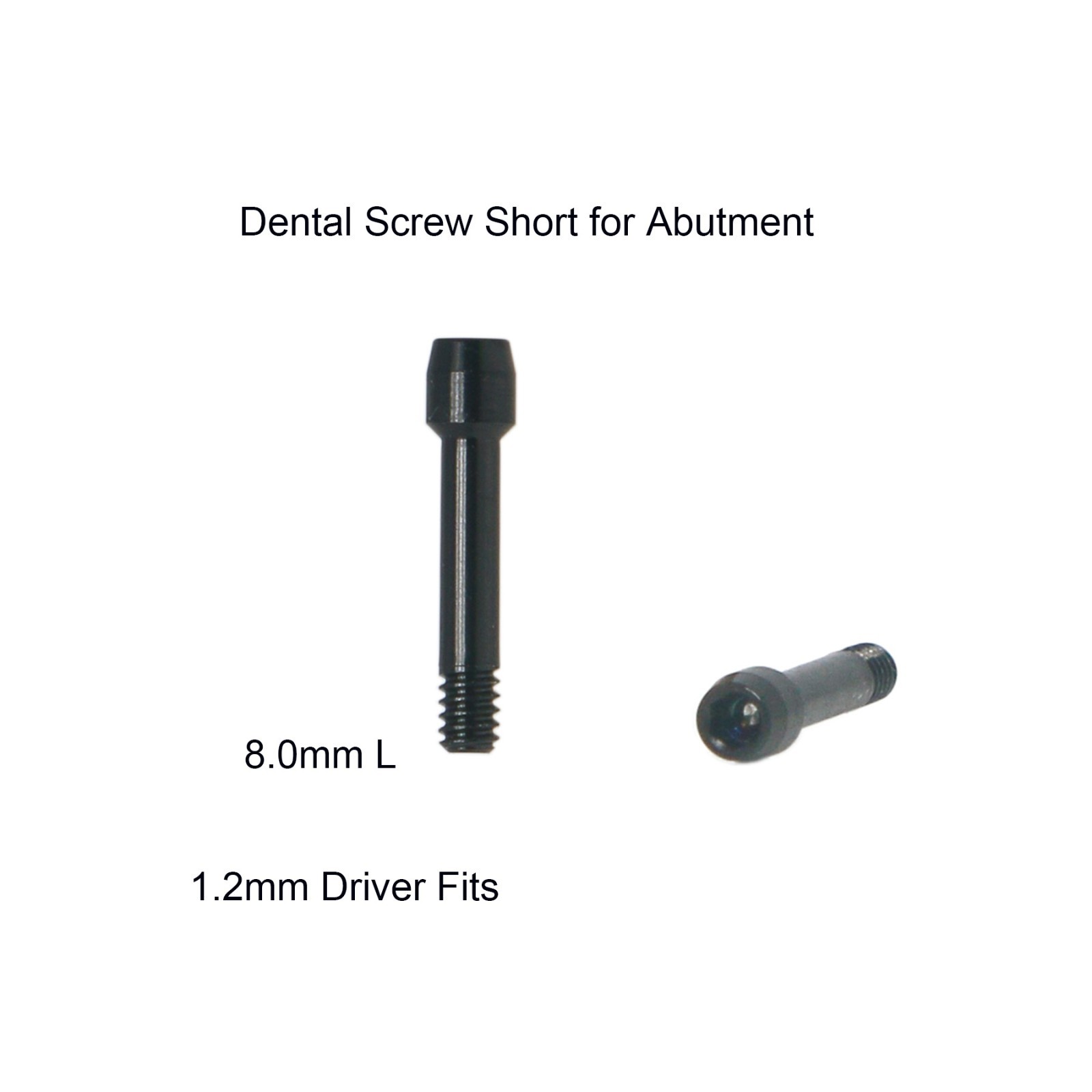 US Titanium Straight Dental Abutment Mini Regular Hex Fit Hiossen ET TS Implants