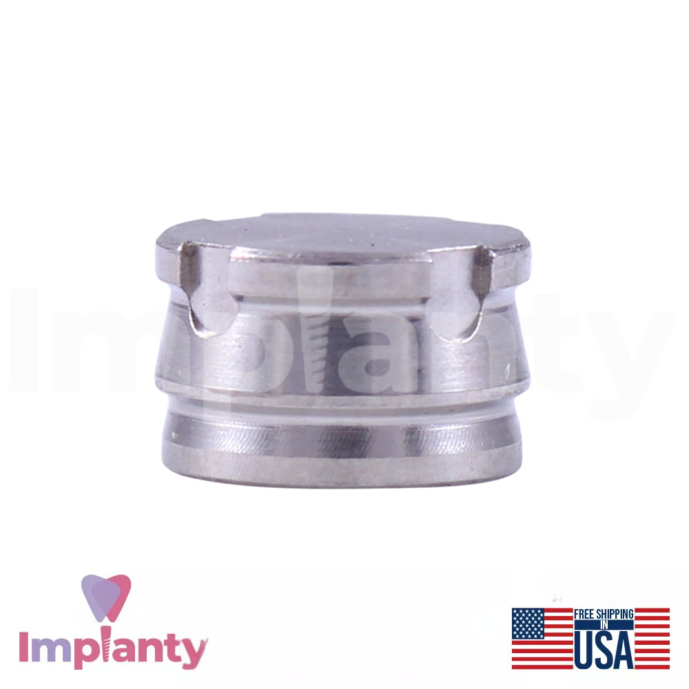 5x Dental Straight Ball Attachment Soft Set Conical Connection NP 2.25mm System