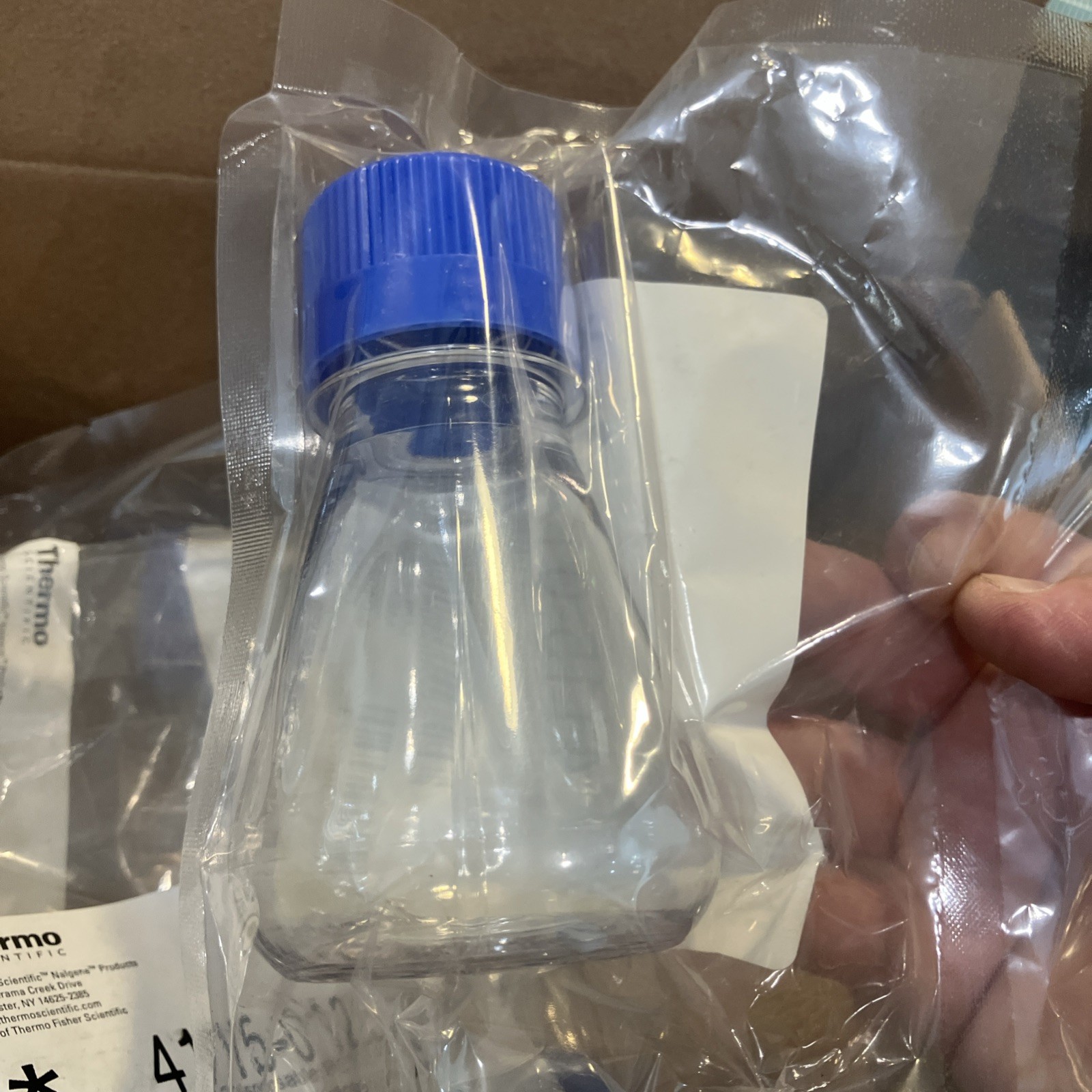 THERMO SCIENTIFIC NALGENE PETG 125mL Erlenmeyer Flask 4115-0125