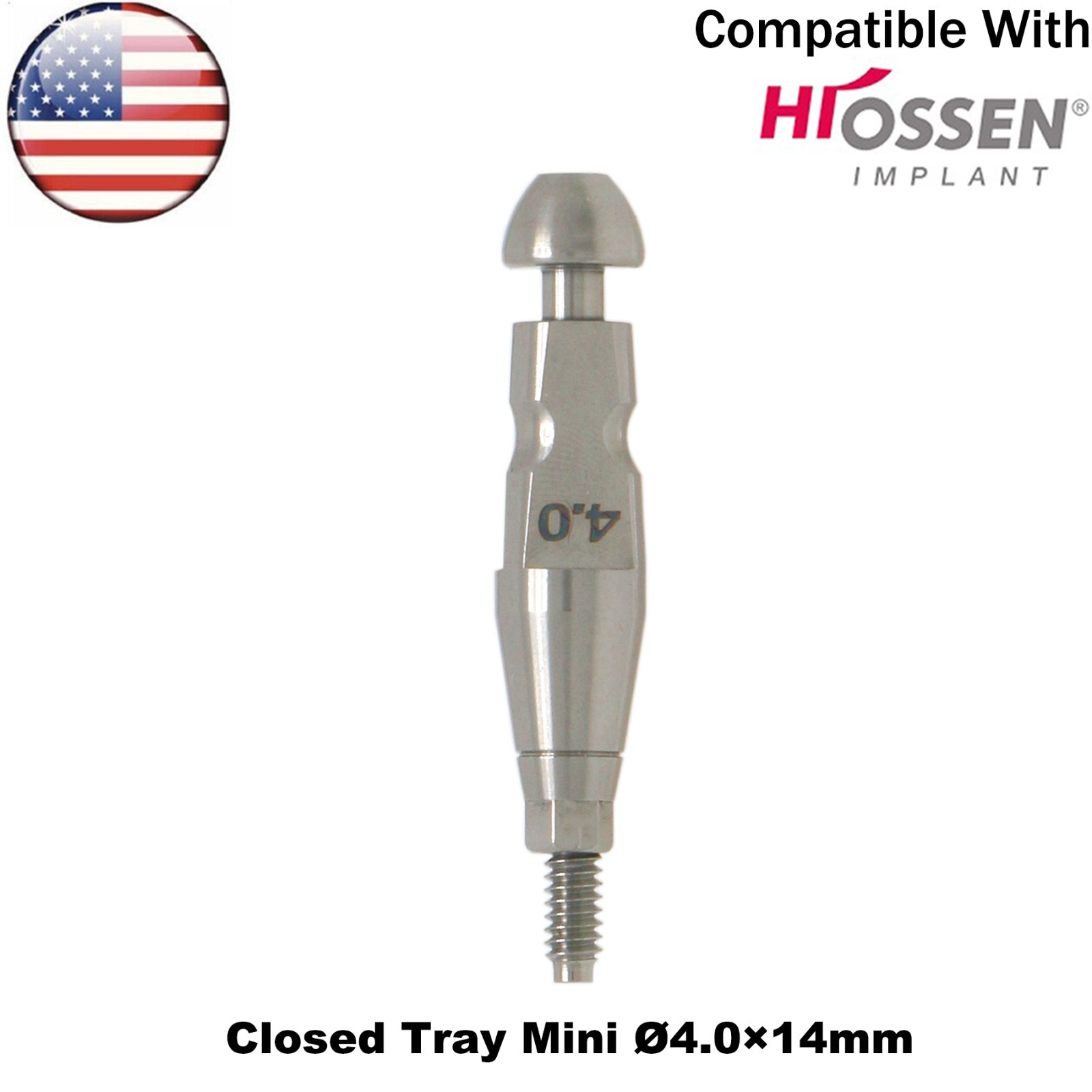 Dental Transfer Impression Coping Open Closed Tray lab Analog Fit Hiossen Osstem