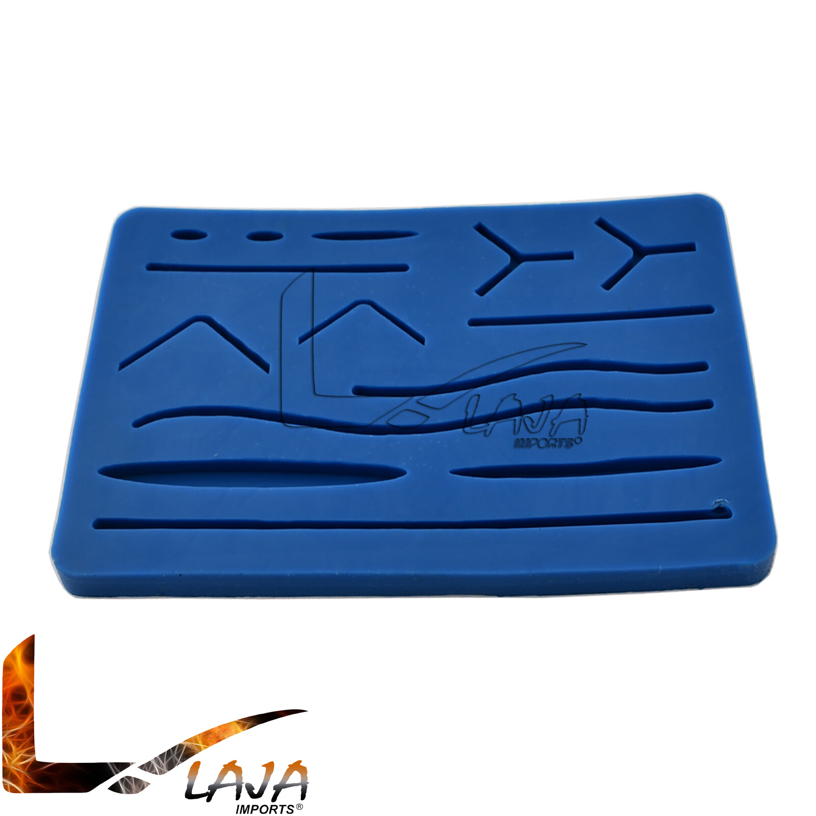 Medical Student Suture Practice Pad 3 Layers for Fake Skin, Fat & Muscle DS-1354