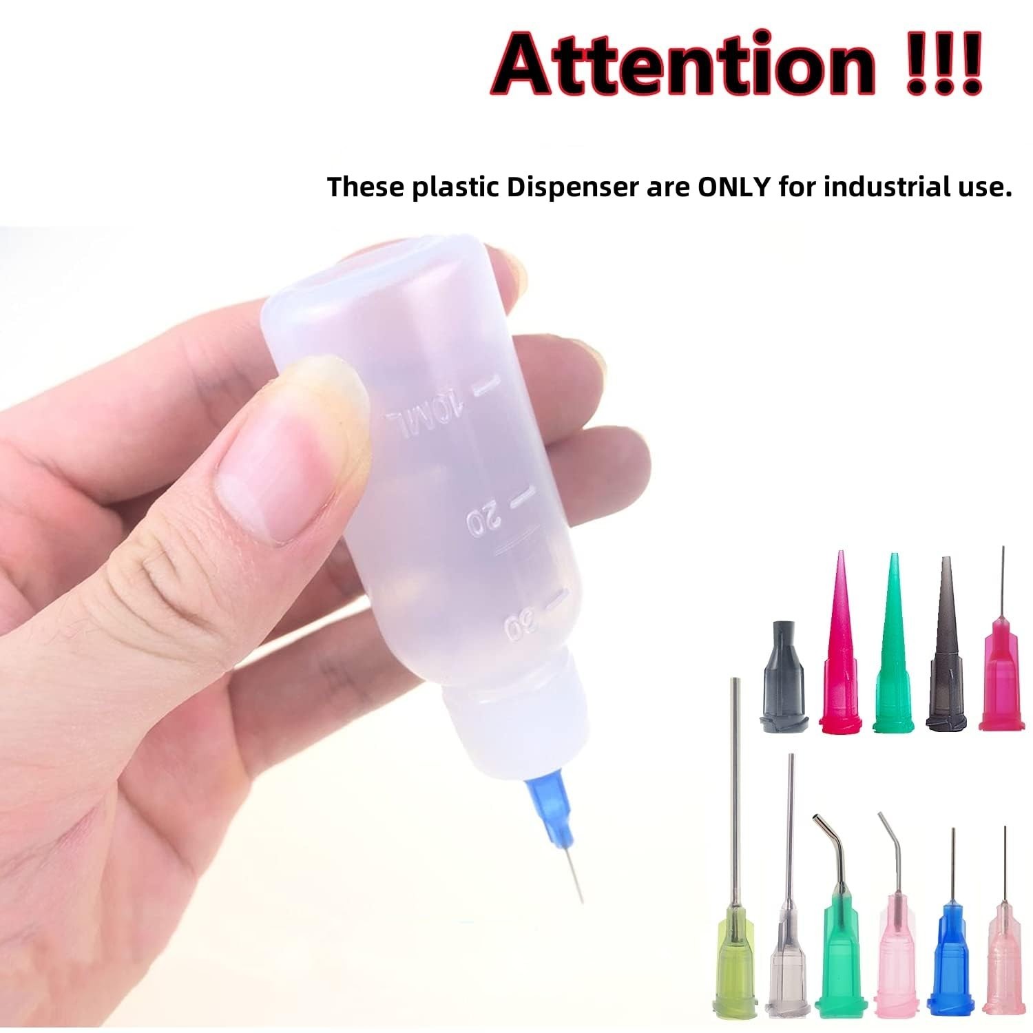 1ml, 3ml, 5ml, 10ml, 20ml Glue Dispenser and 30ml+50ml Glue Bottle. 14ga, 16g…