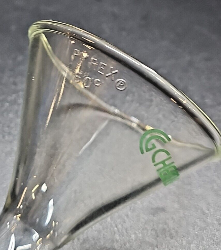 Chemglass Cg-1722-01 | 60° PYREX Powder Filling Funnel for Multi-Neck Flask